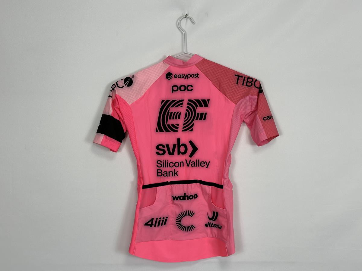 Rapha EF Tibco Short Sleeve Pink Female Pro Team Gravel Jersey