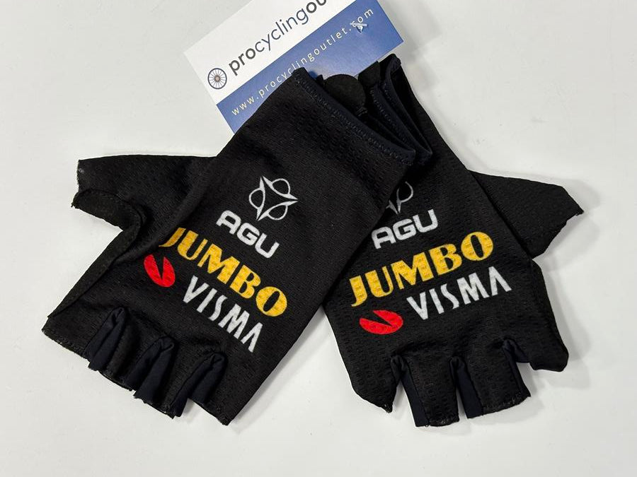AGU Jumbo Visma  Black unisex Race Gloves