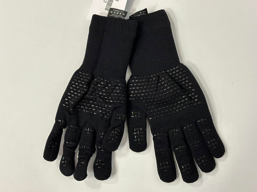 AGU Jumbo Visma Black unisex Merino Knit Gloves
