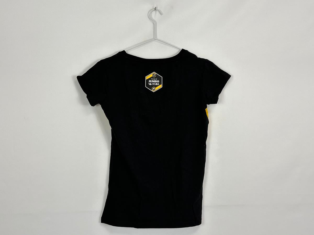 AGU Jumbo Visma Short Sleeve Black/Yellow female T-Shirt