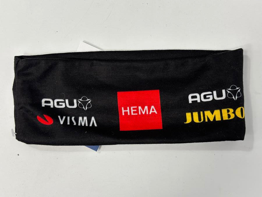 AGU Jumbo Visma Black unisex Headband