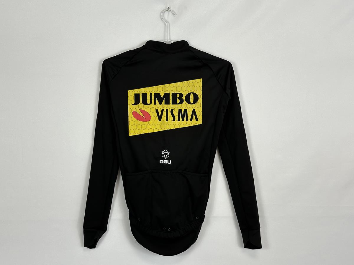 AGU Jumbo Visma Long Sleeve Black female Thermal Jacket