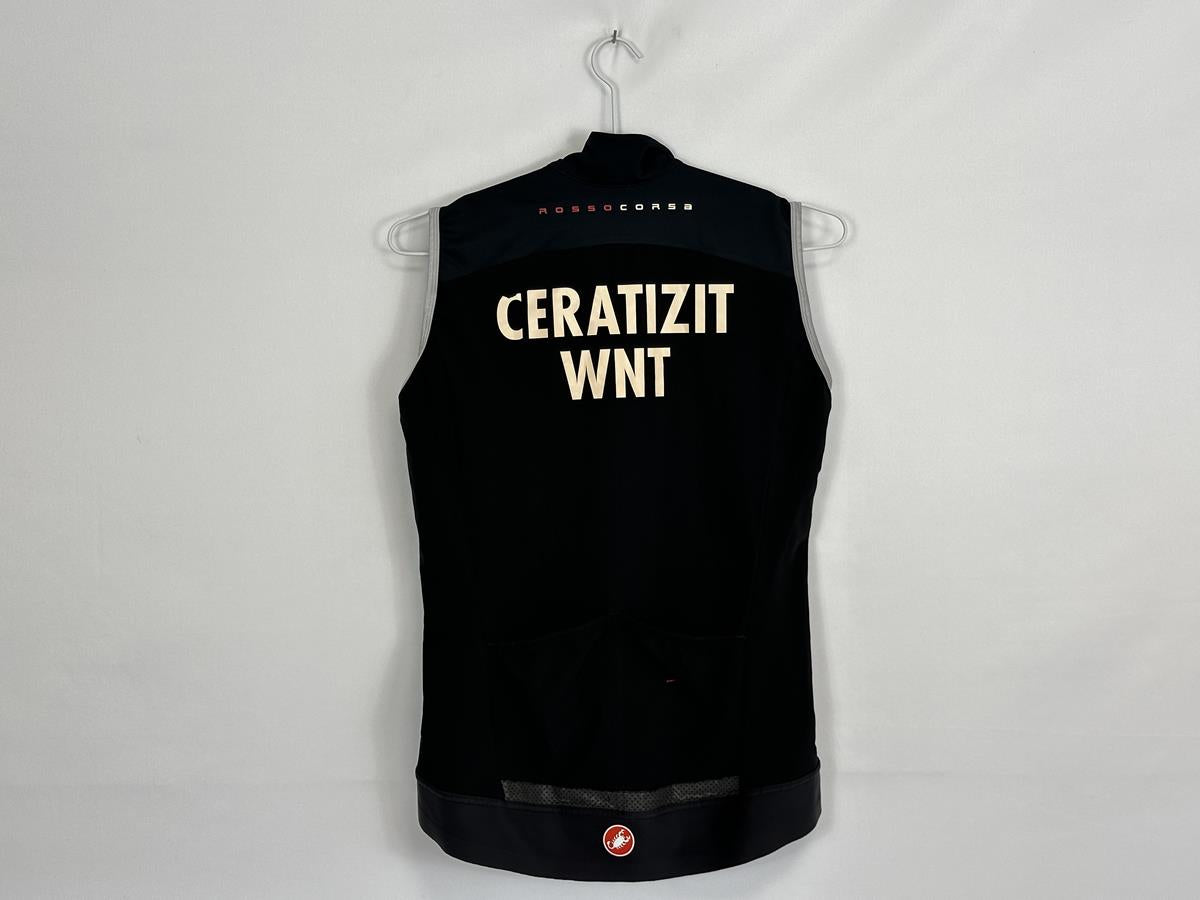 Castelli Ceratizit WNT Sleeveless Black female Wind Vest