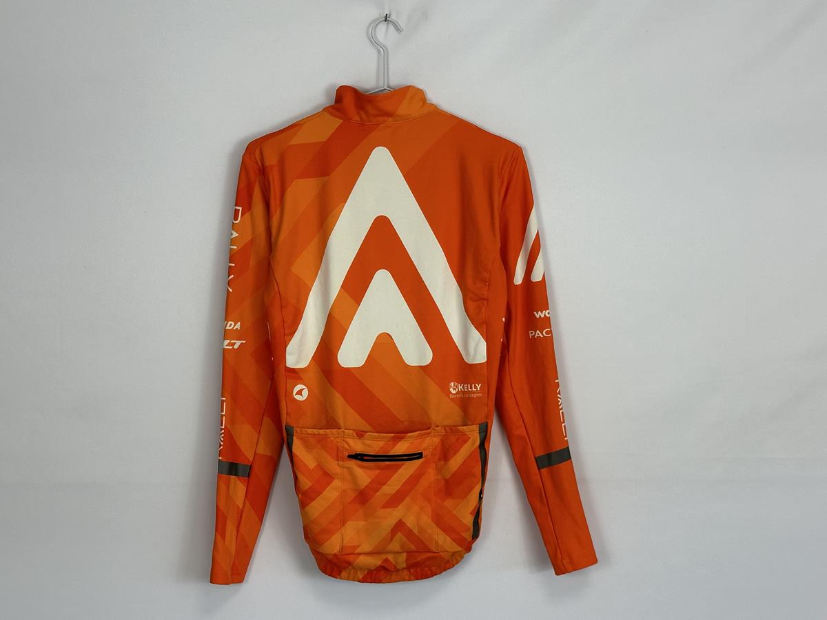 Pactimo Human Powered Health Long Sleeve Orange male Thermal Jersey