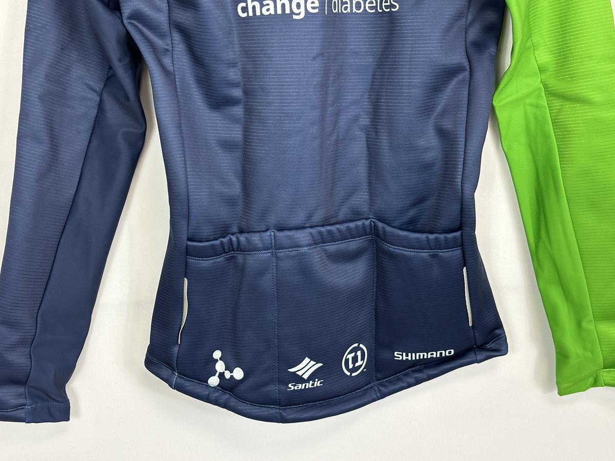 Team Novo Nordisk - 5.1 WindTex L/S Thermal Softshell Jacket by Santic