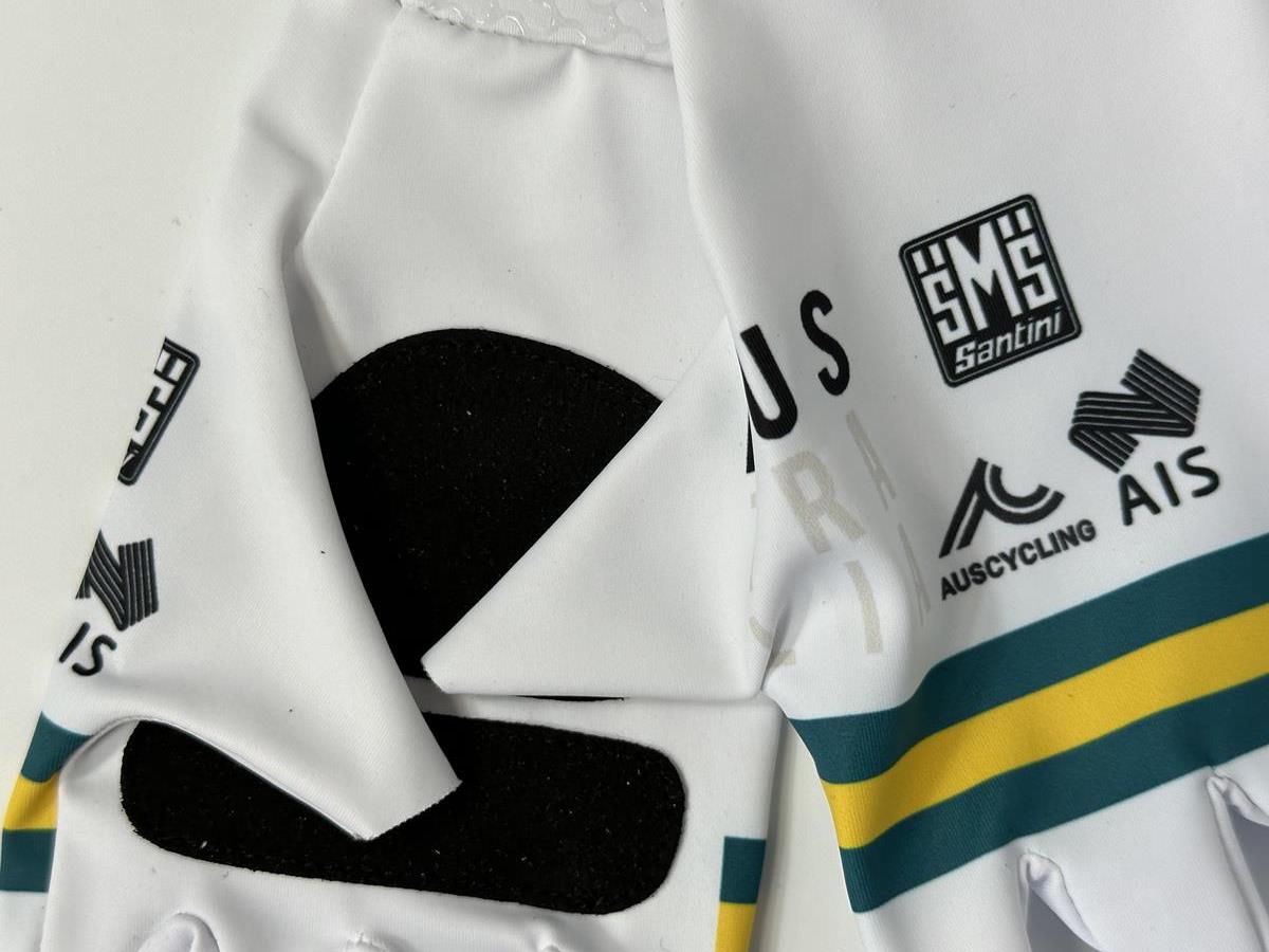 Australia National Team - Aero Gloves Auscycling Logo by Santini