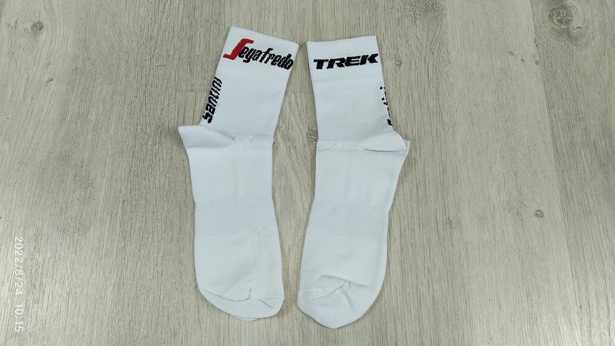 Trek Segafredo - Women's White Socks by Santini