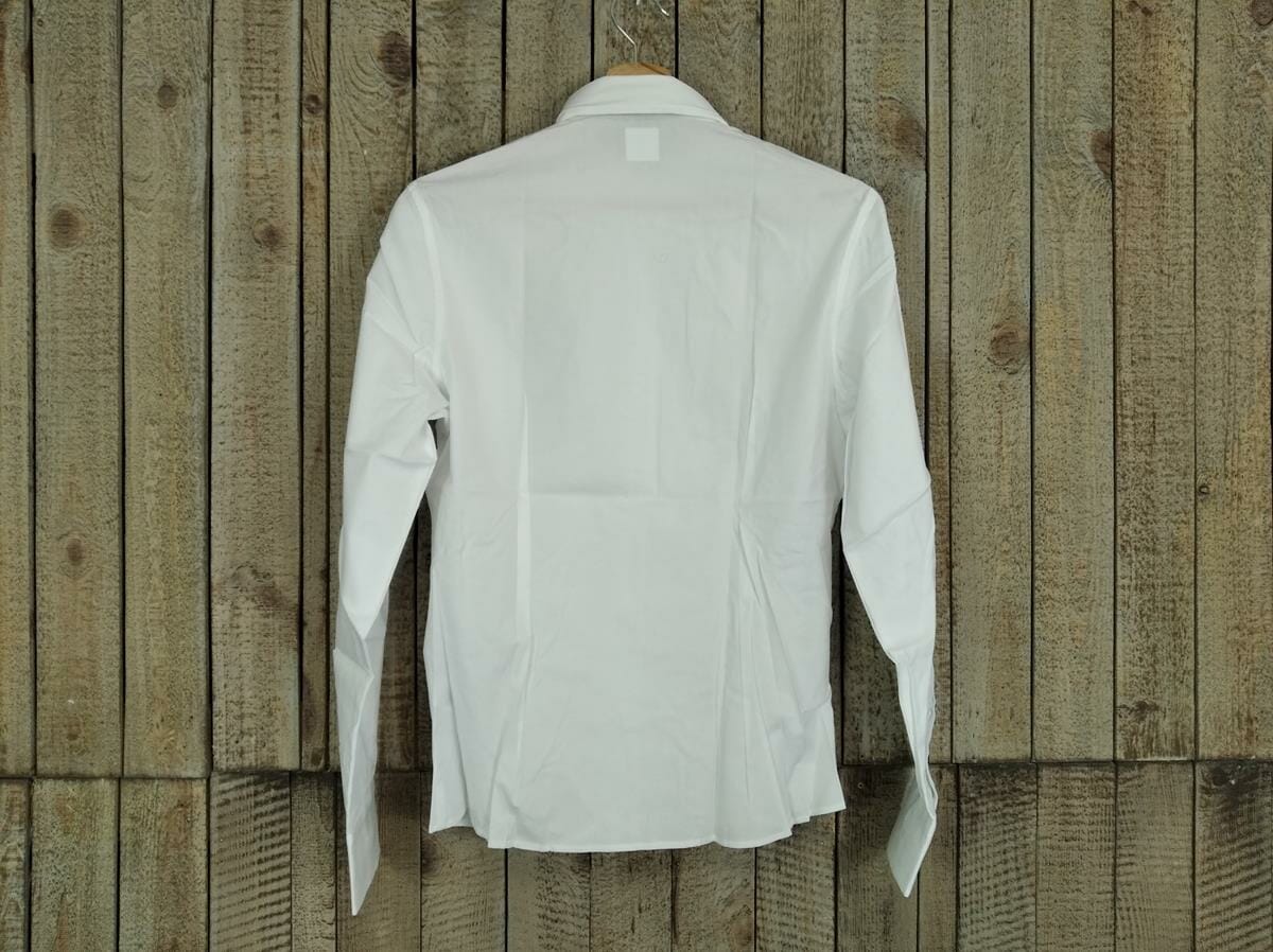 A2W Womens Australia White L/S Dress Shirt by Santini