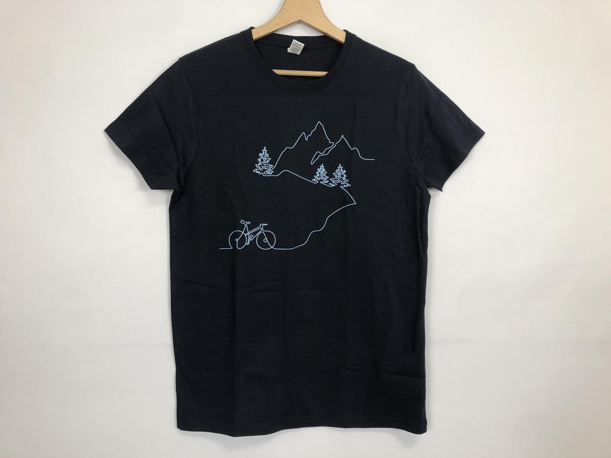 Roly S/S Casual Biking Blk T-Shirt