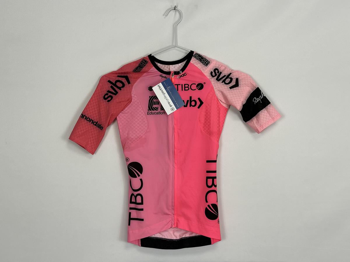 Rapha EF Tibco Short Sleeve Pink Female Pro Team Aero Jersey