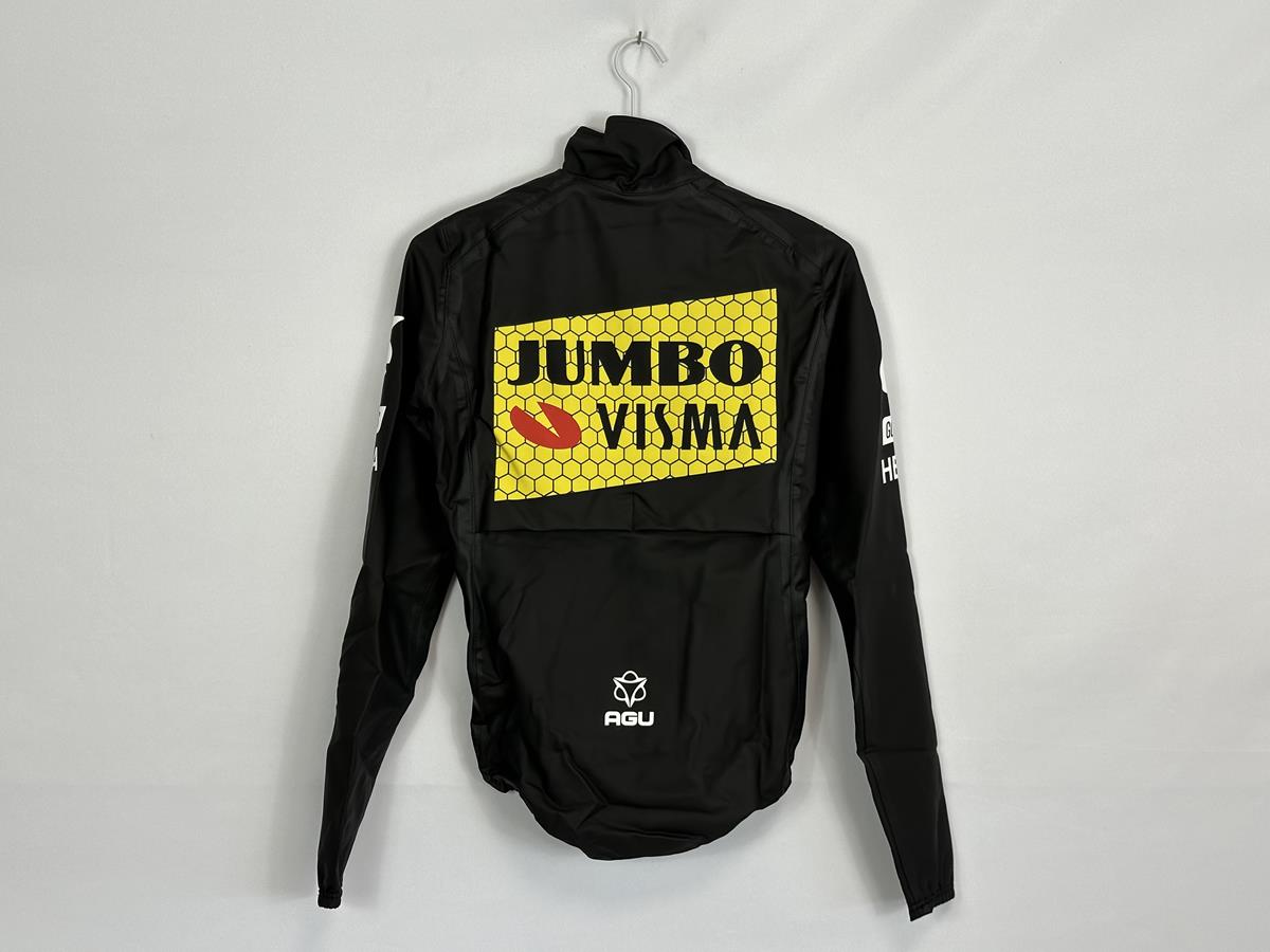 AGU Jumbo Visma Long Sleeve Black female Rain Jacket