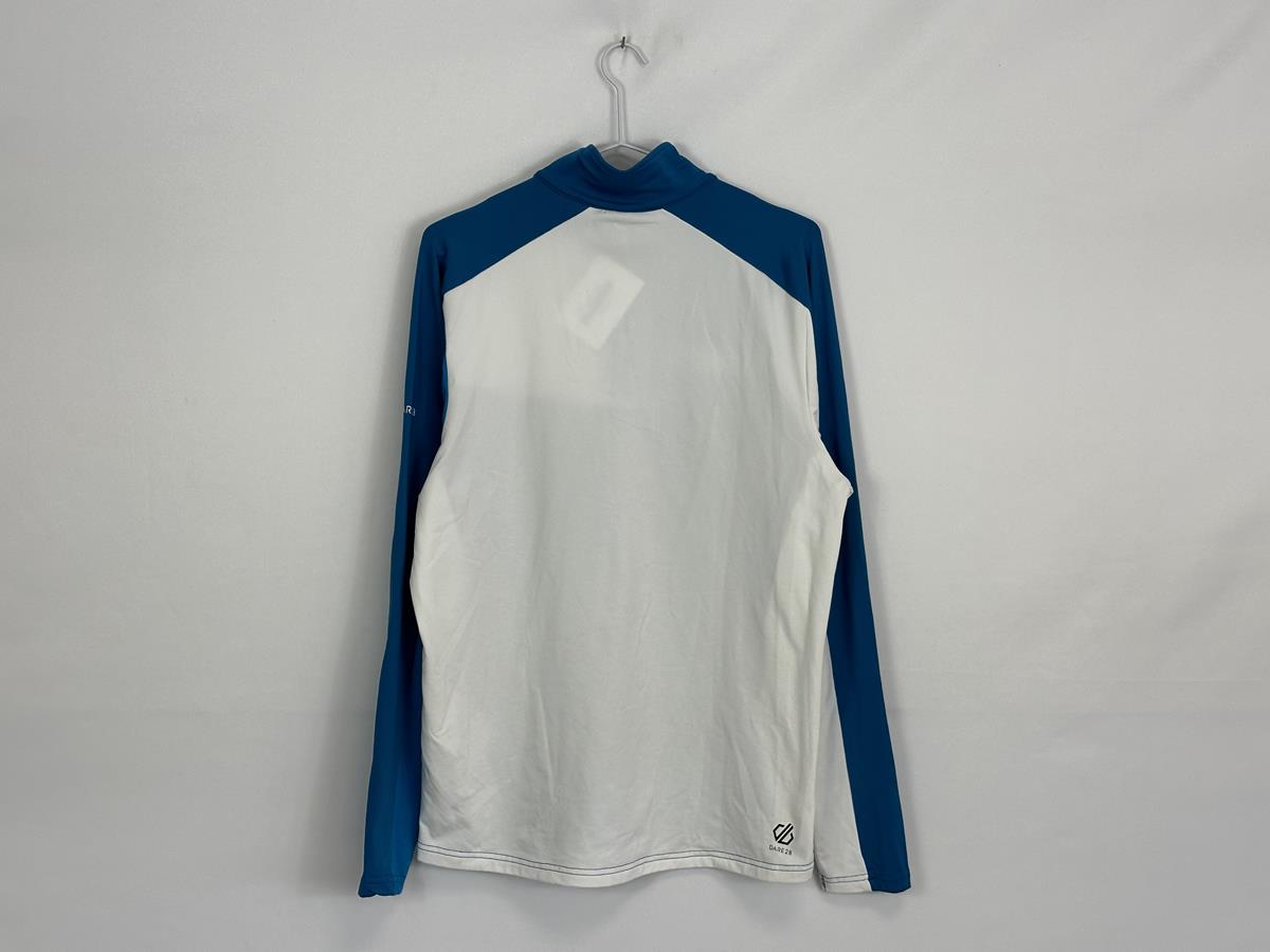 Dare 2b Israel Premier Tech Long Sleeve Blue/White male Team Sweatshirt