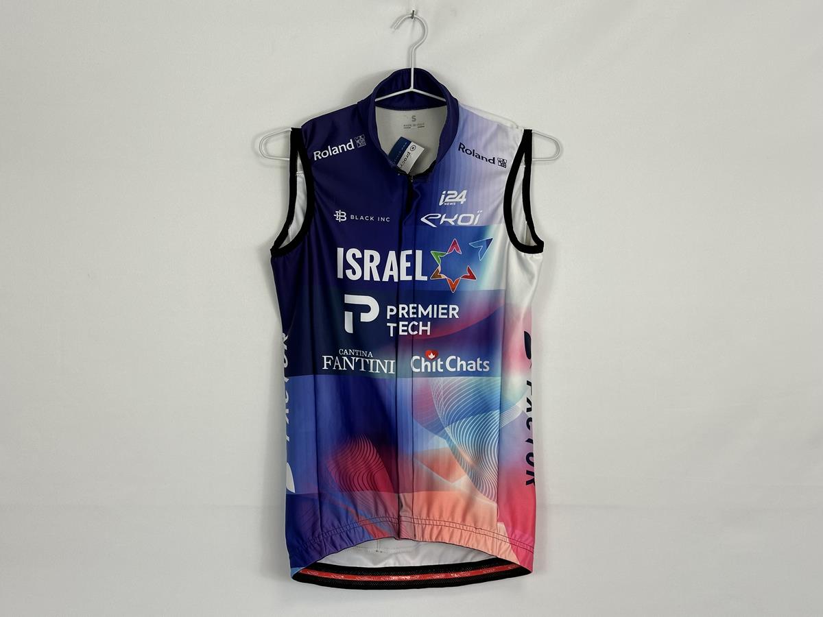 Ekoi Israel Premier Tech Sleeveless Purple/white male Thermal Vest