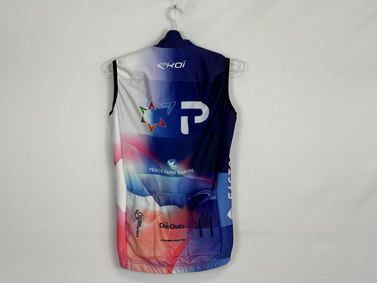 Ekoi Israel Premier Tech Sleeveless Purple/white male Thermal Vest