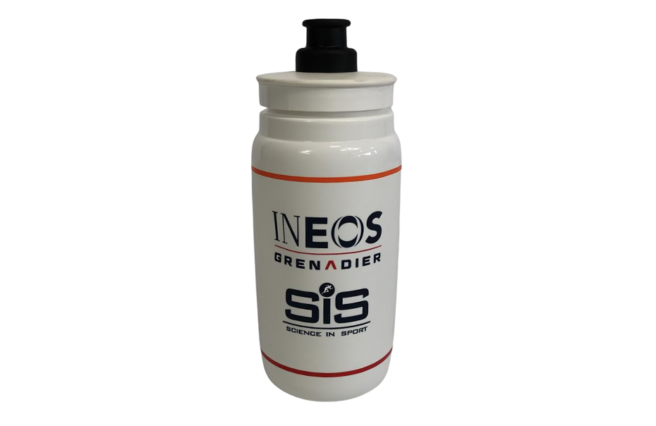 Elite Ineos  White/red/Orange Unisex Team Water Bottle white