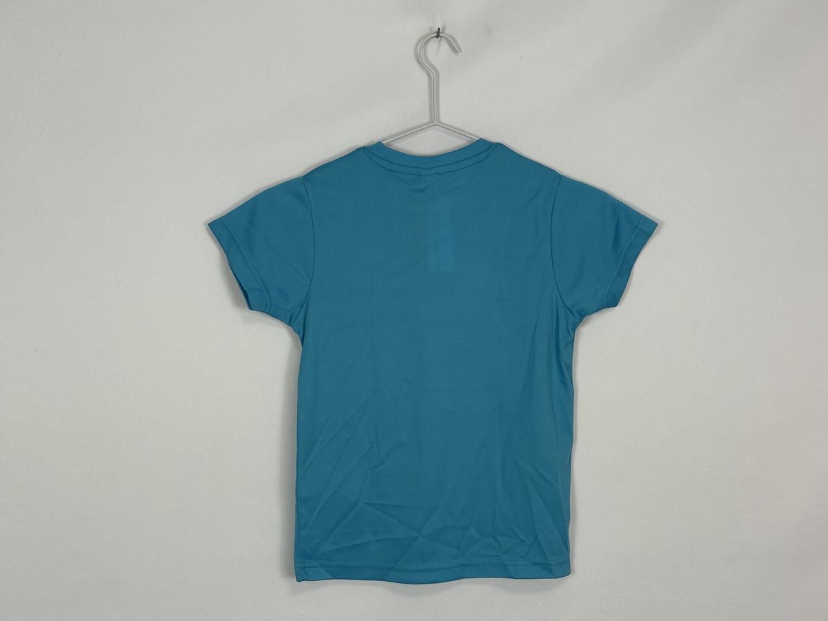 Roly Girona Gran Fondo Short Sleeve Blue Unisex Kids Technical T-Shirt