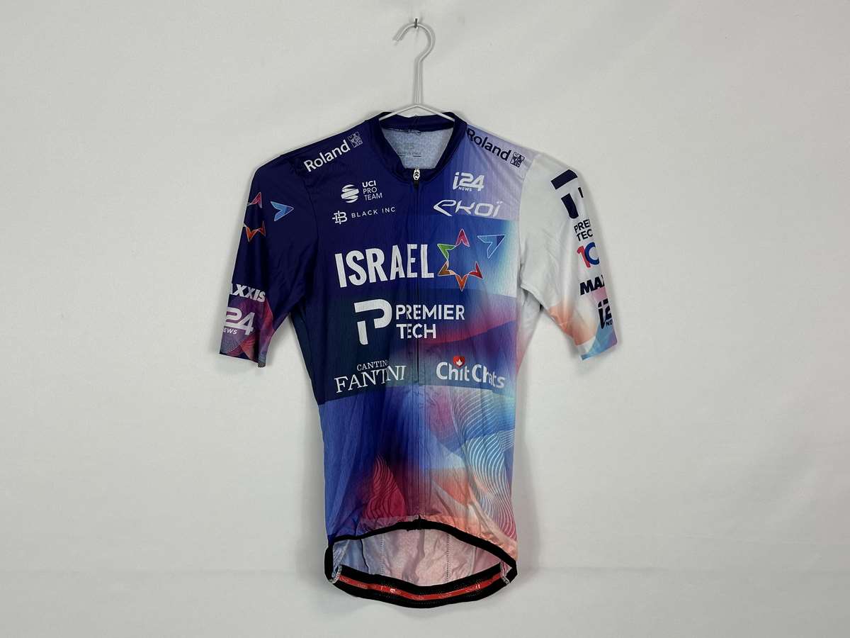 Ekoi Israel Premier Tech Short Sleeve Blue Male Jersey