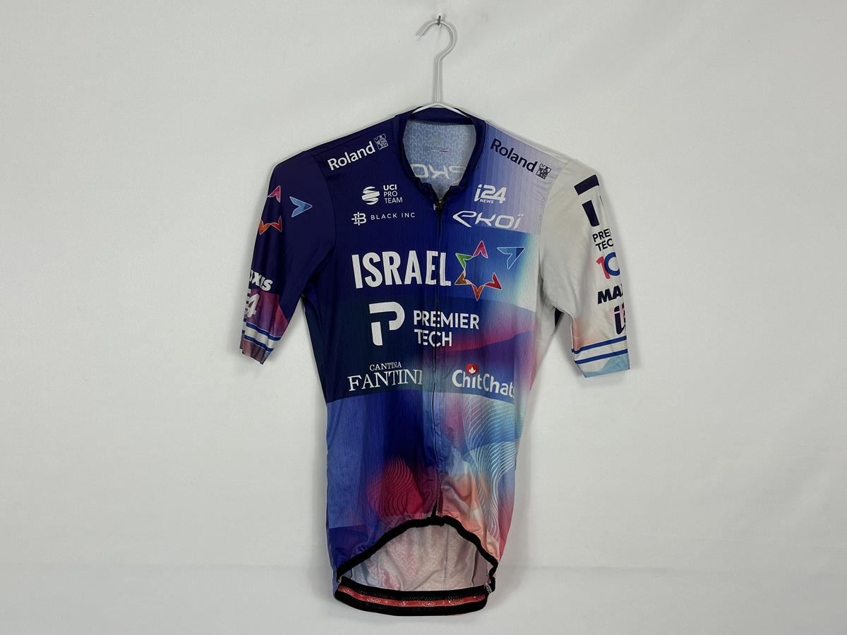 Ekoi Israel Premier Tech Short Sleeve Purple Male Race Jersey
