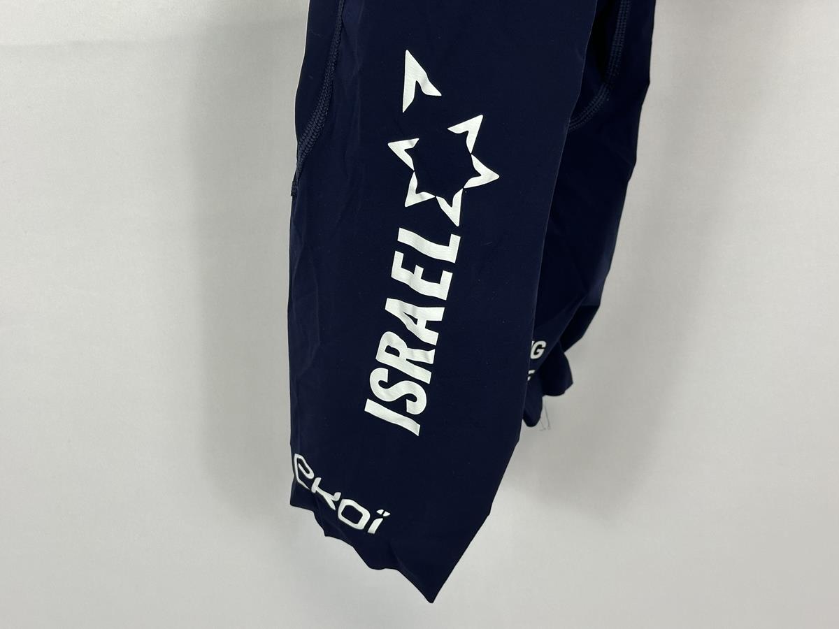 Ekoi Israel Premier Tech  Blue Male Lightweight Sprayproof Bib Shorts