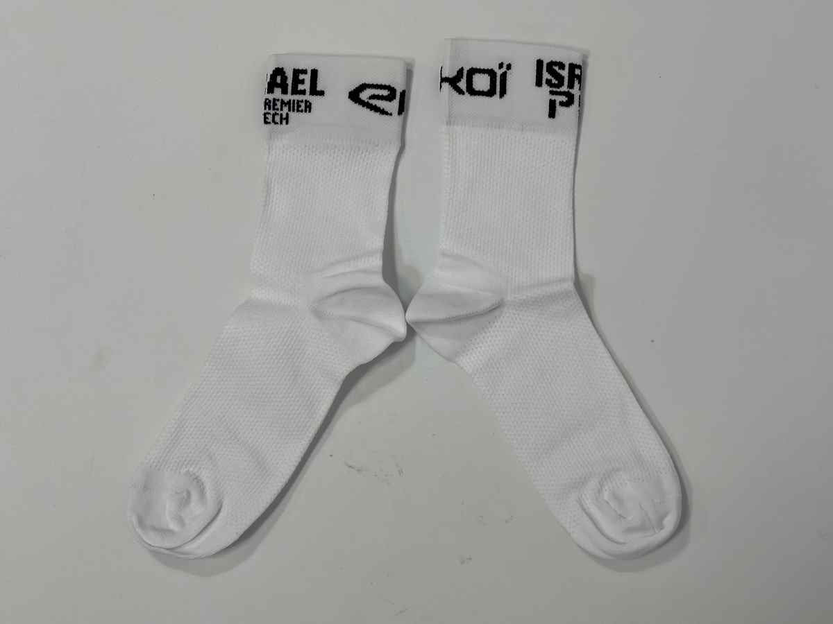 Ekoi Israel Premier Tech  White Unisex Socks
