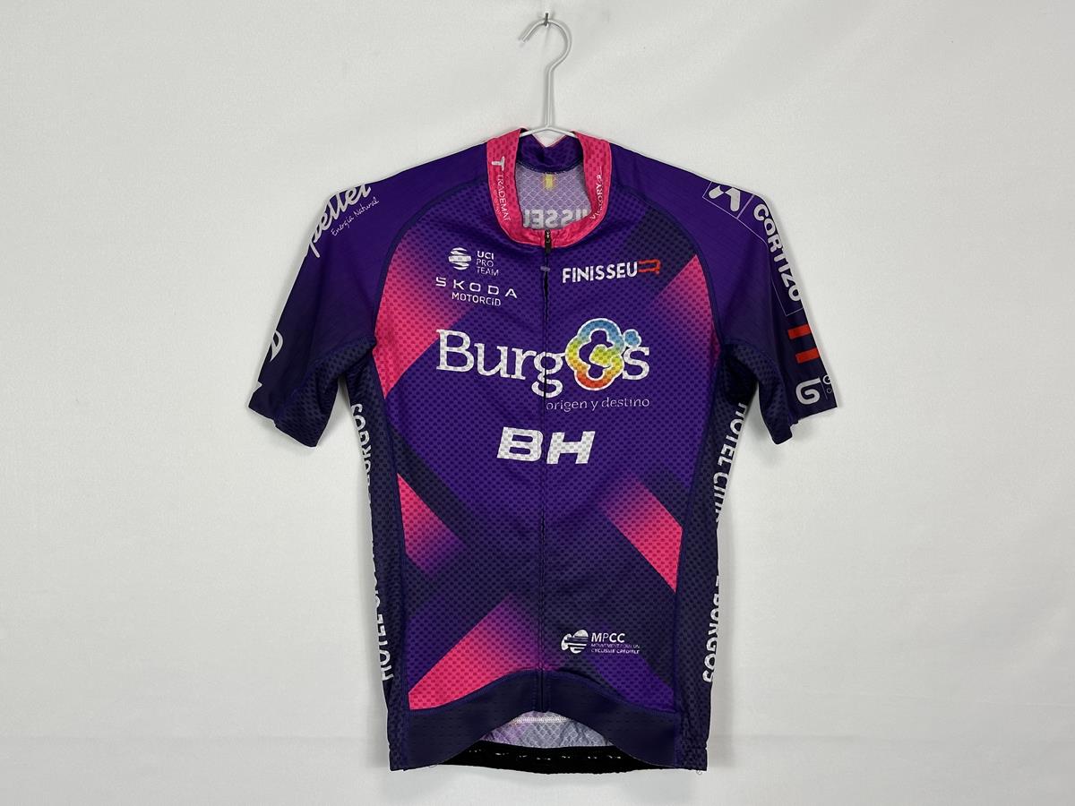 Finisseur BH Burgos Short Sleeve Purple Male Rag jersey
