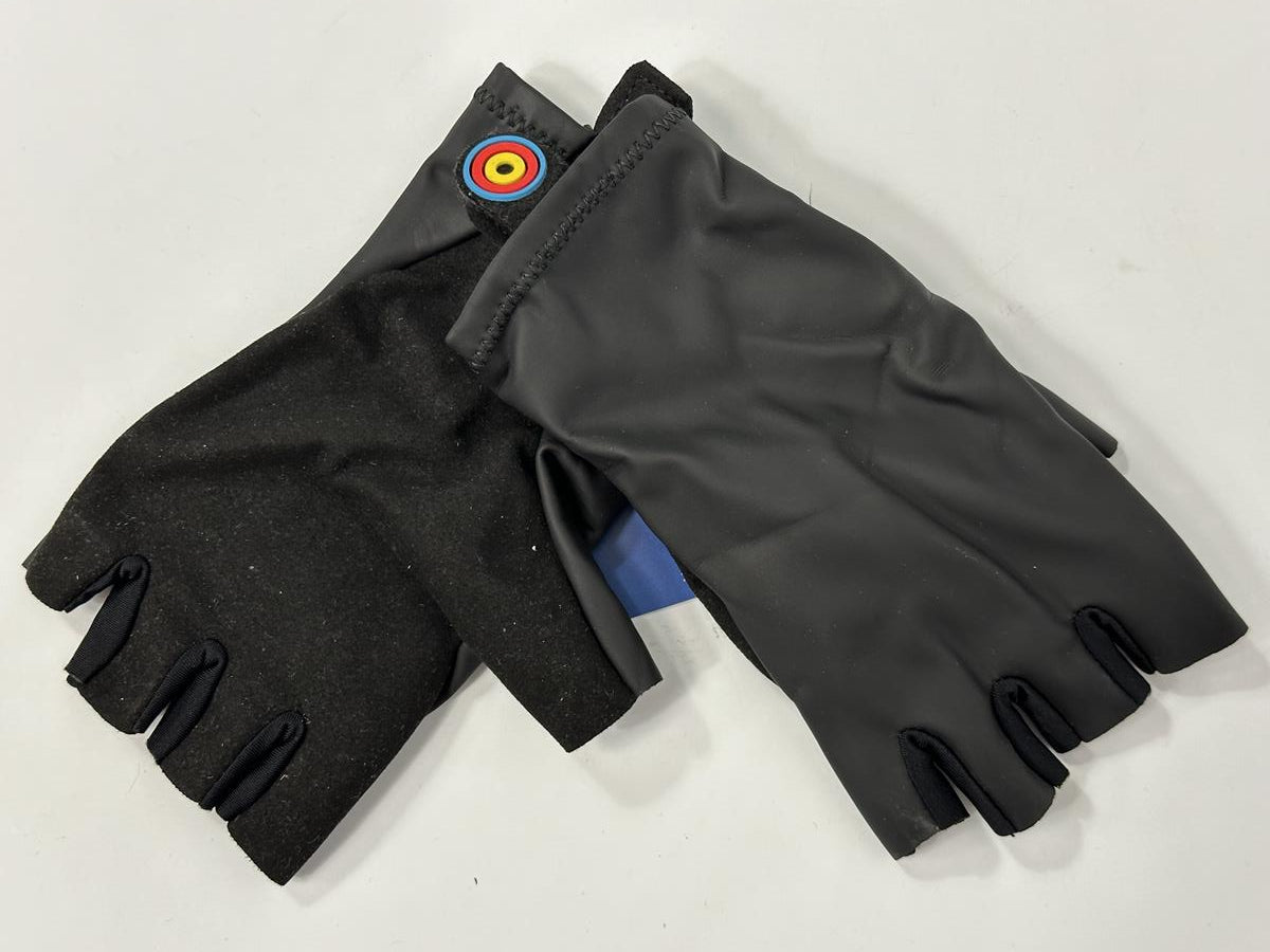 Bioracer   Black Male Waterproof short finger gloves