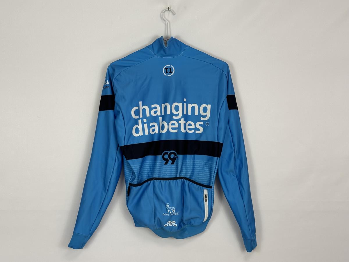 GSG Team Novo Nordisk Long Sleeve Blue Male Thermal jersey