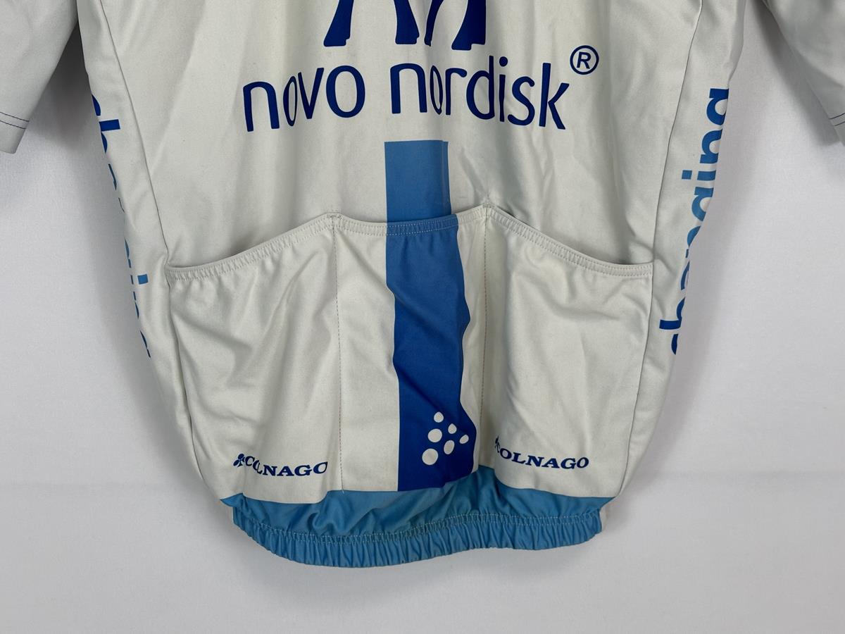 Craft Team Novo Nordisk Short Sleeve White Male Jersey