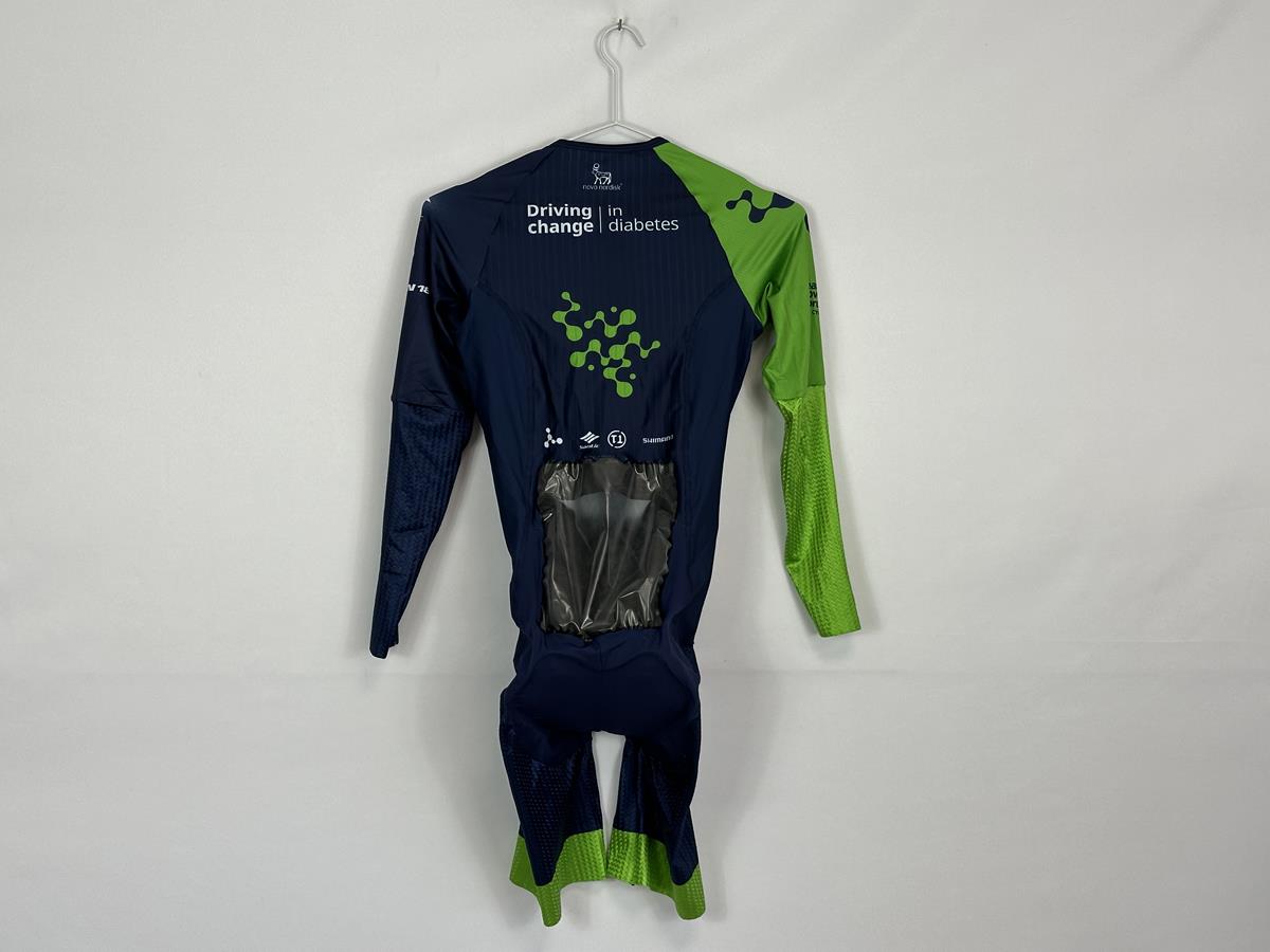 Santic Team Novo Nordisk Long Sleeve Blue Male Race Suit