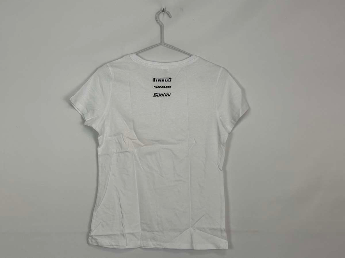 B&C Collection Trek Lidl Short Sleeve White Female Casual T-Shirt
