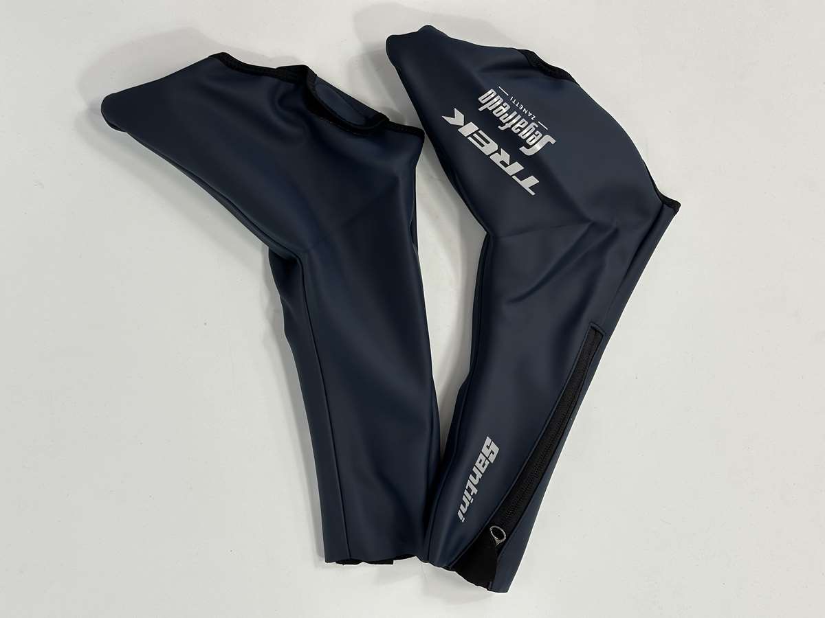 Santini   Blue Female Thermal Heavy Winter Shoecovers