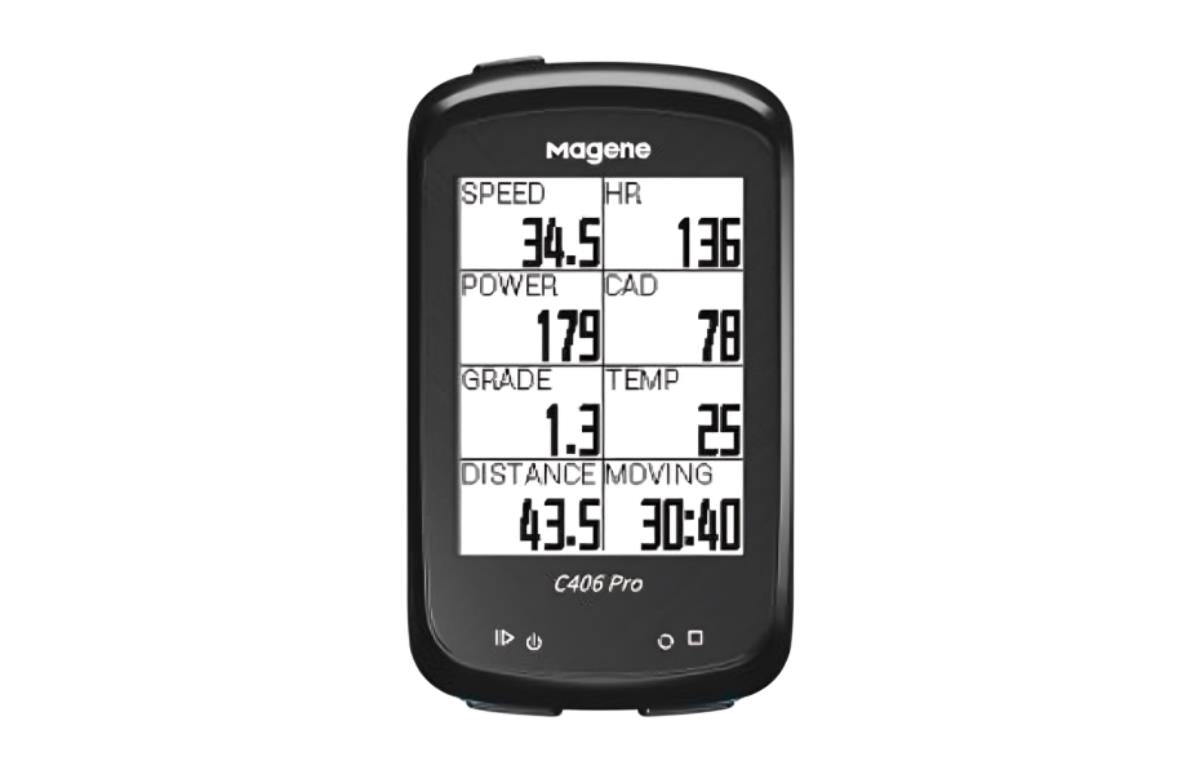 Magene   Black  C406 GPS Smart Bike Computer