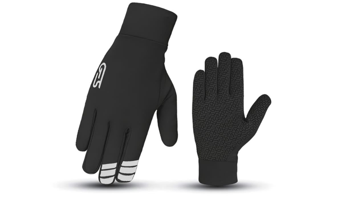 GES   Black Unisex Springer Winter Gloves