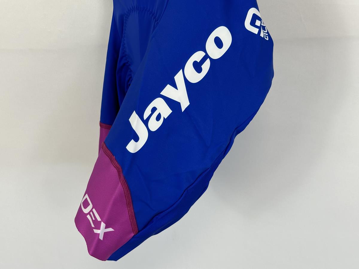 Alé Jayco Alula Short Sleeve Blue Female Lightweight Aero Race Suit