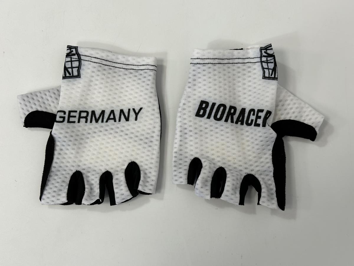 Bioracer White unisex Summer Road Gloves