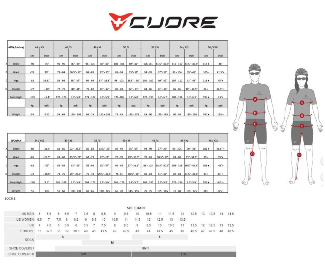SILVER MEN CYCLING THERMAL BIB TIGHT - CUORE of Switzerland