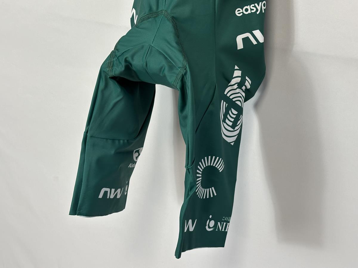 EF Nippo - Pro Tour Bibshort Printed Green  by Northwave