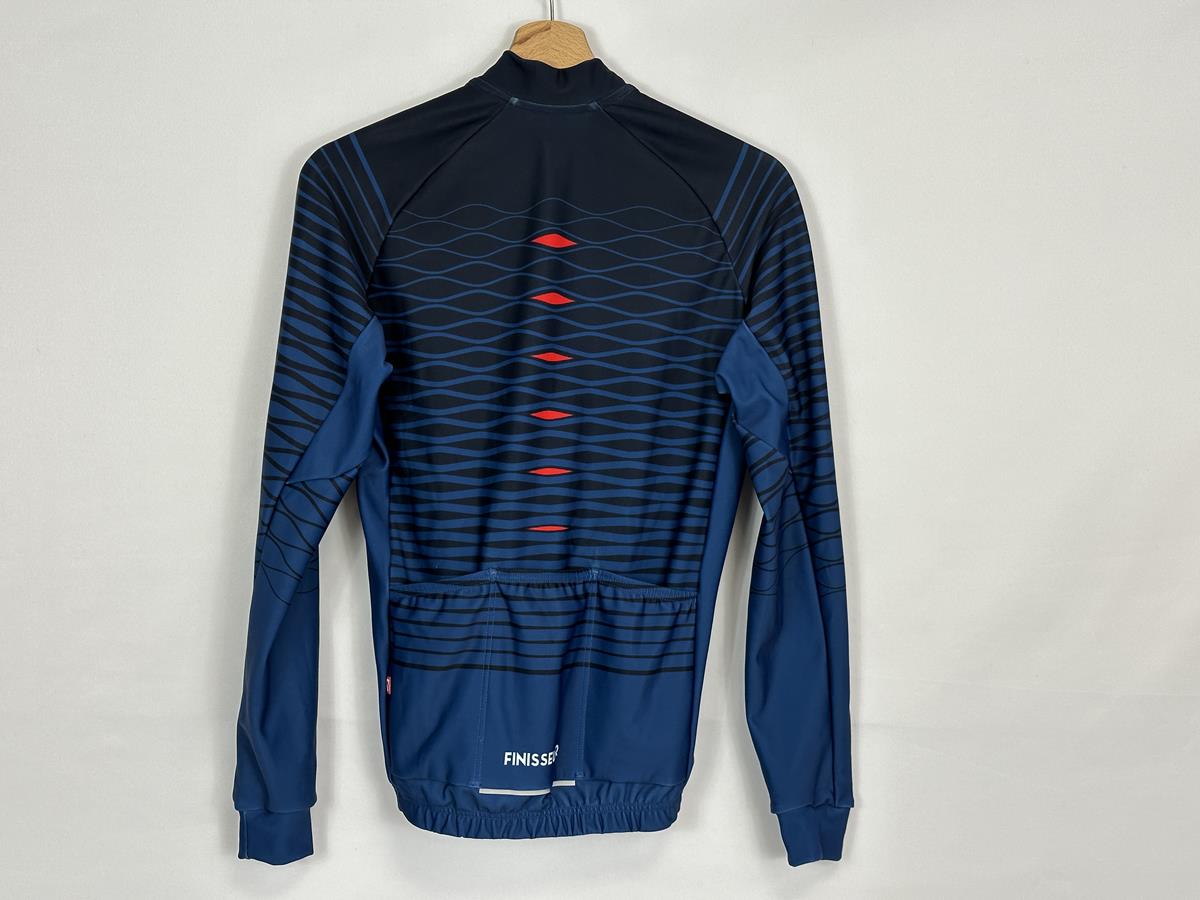 Finisseur Striped Blue L/S Thermal Jersey