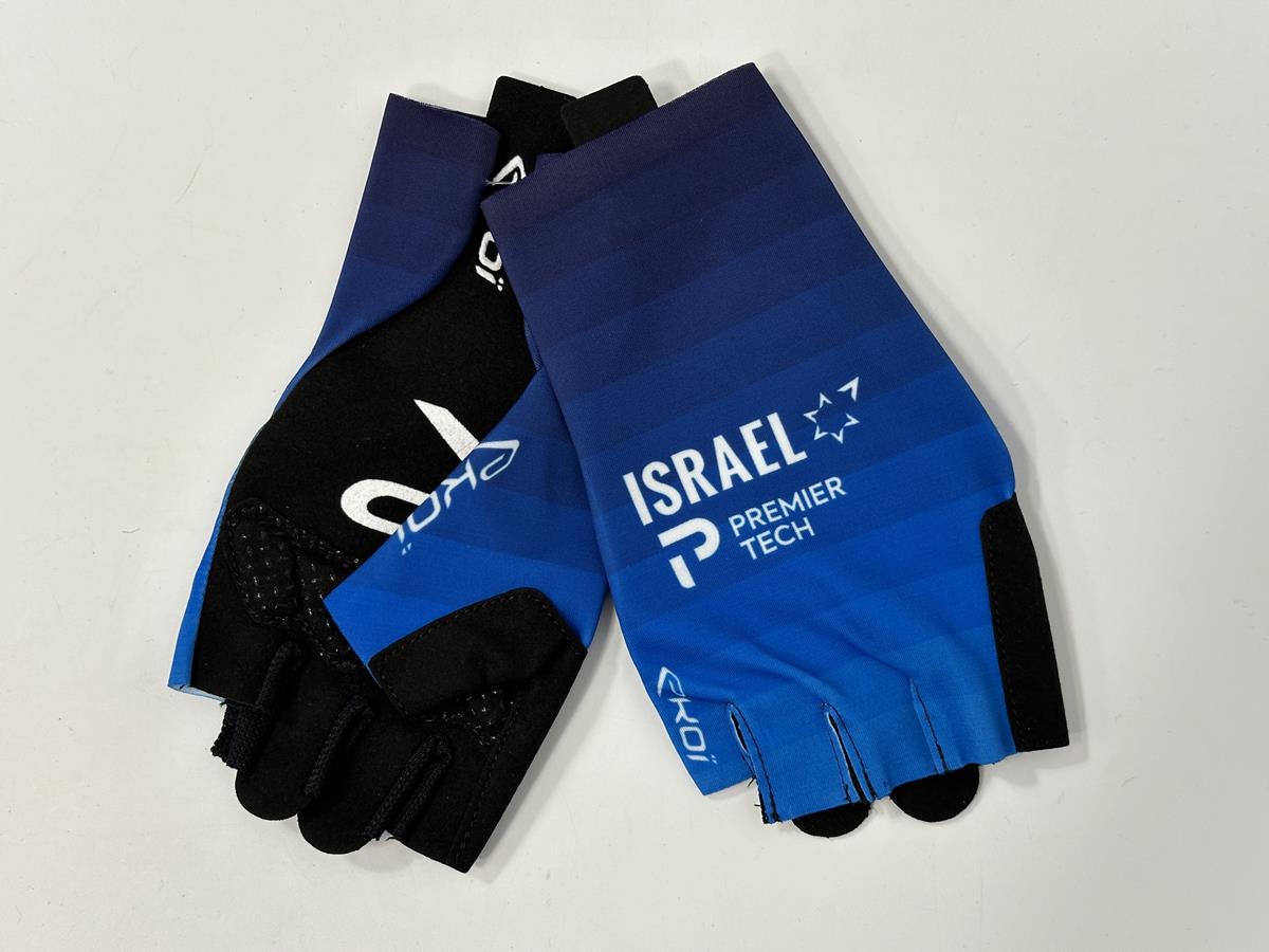Team Israel Premier Tech - Summer Lycra Gloves by Ekoi