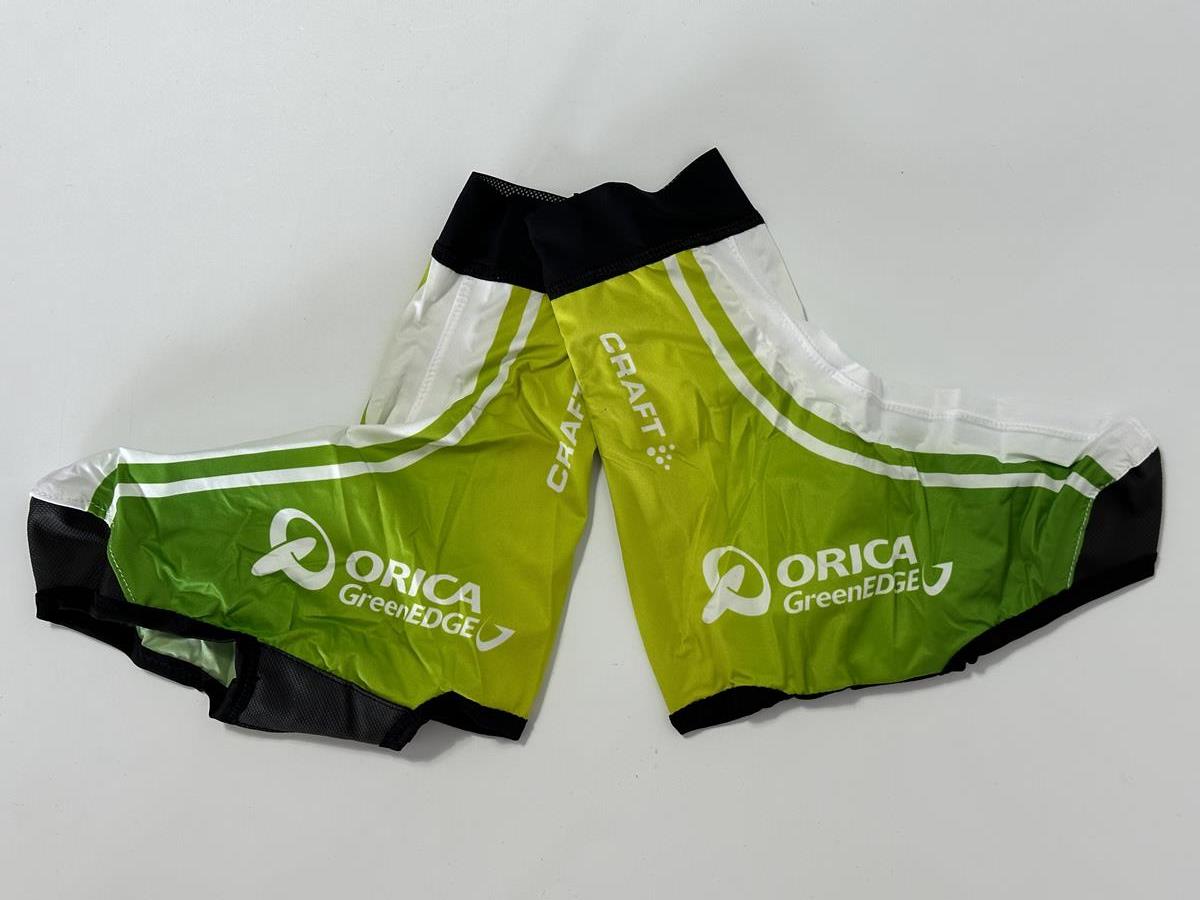 Orica GreenEdge - Fundas para zapatos de lluvia de Craft