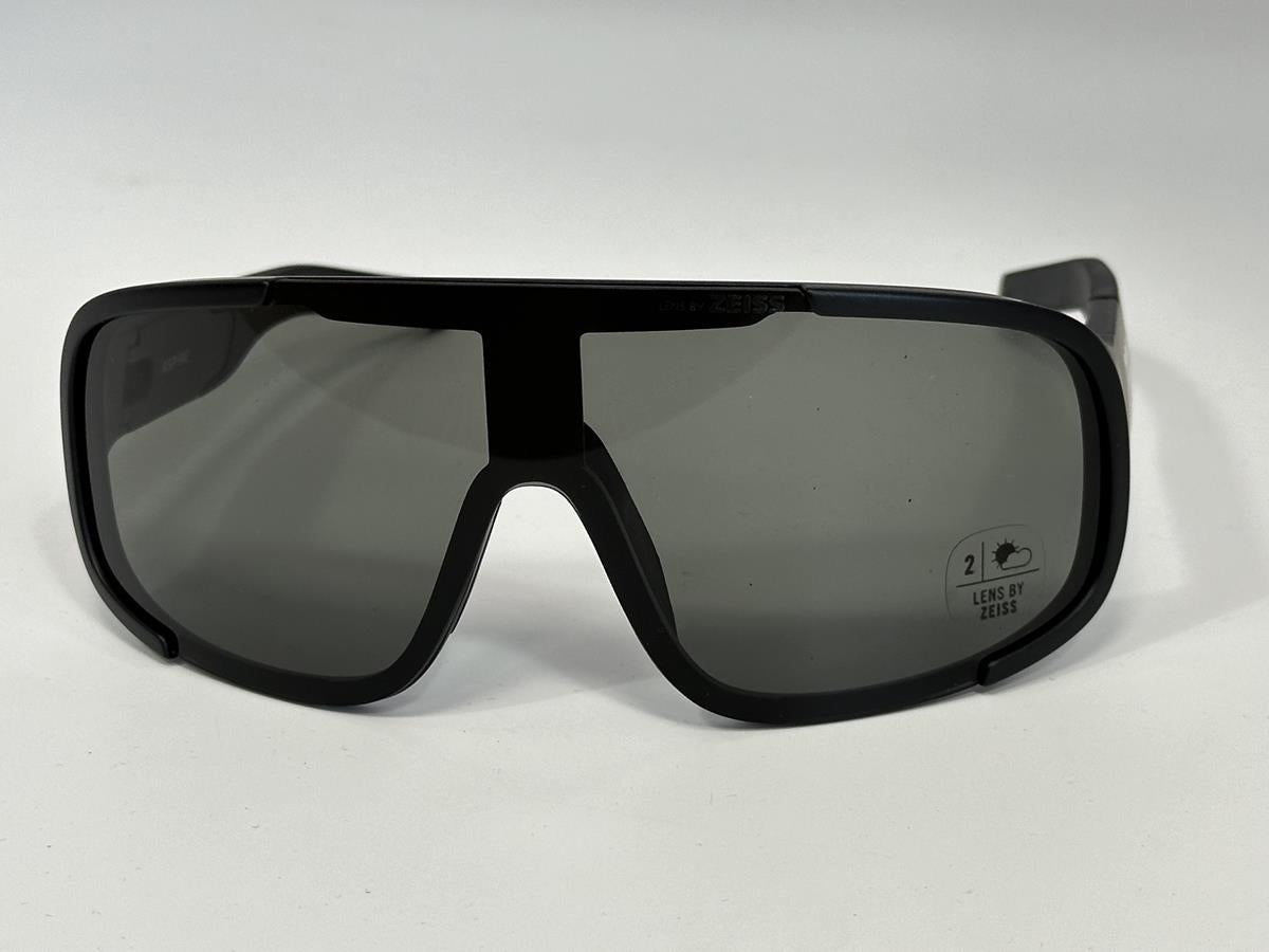 POC unisex Aspire Performance Uranium Black Frame Grey Cat 2 Lens Cycling Sunglasses