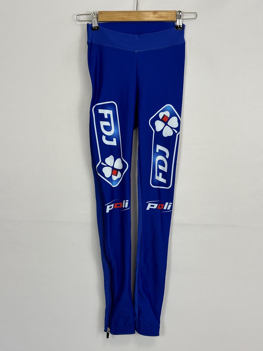 Poli FDJ Blue Female Warm Up Trousers