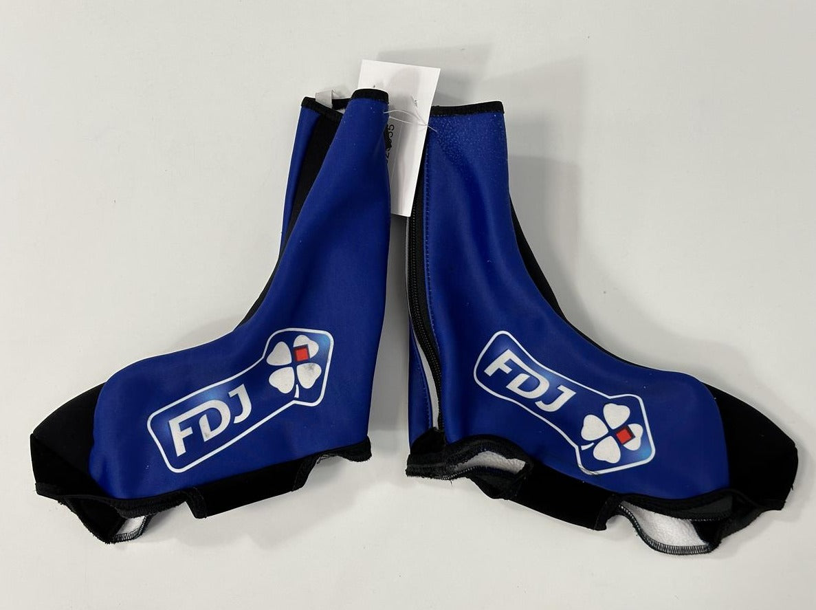 Poli FDJ Blue Unisex Thermal Winter Shoe Covers