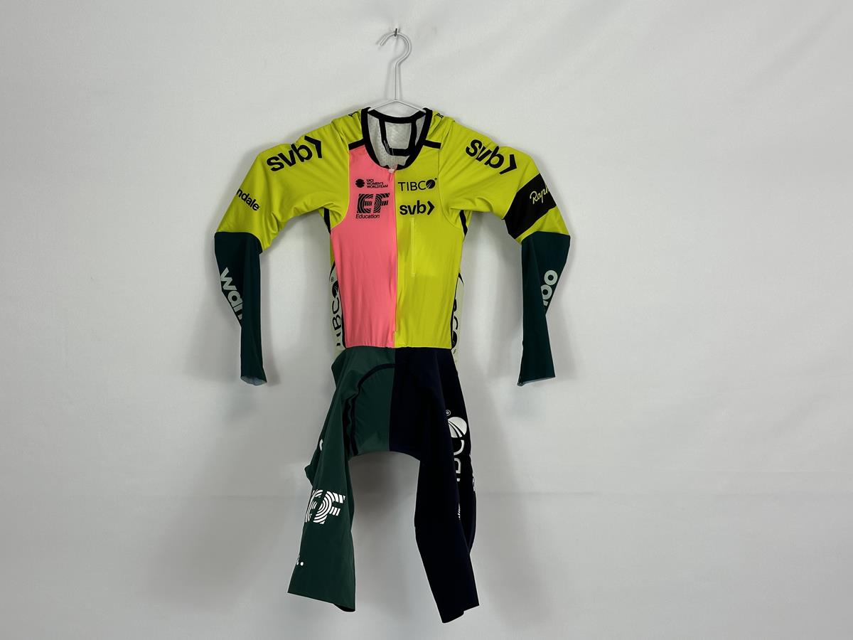 Rapha Education First Long Sleeve Black female Giro D'Italia Limited Edition Pro Team Aerosuit