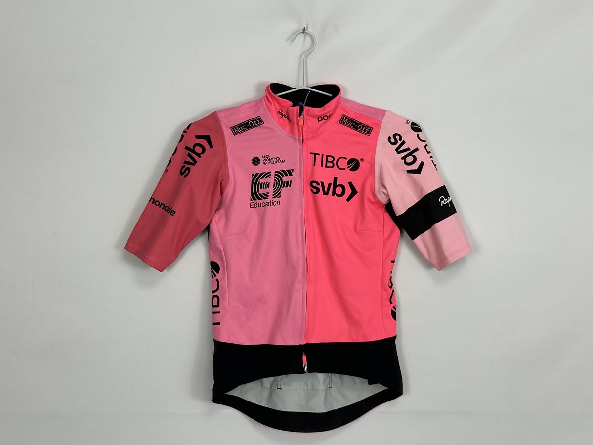 Rapha Education First Short Sleeve Pink female Pro Team Infinium Jersey
