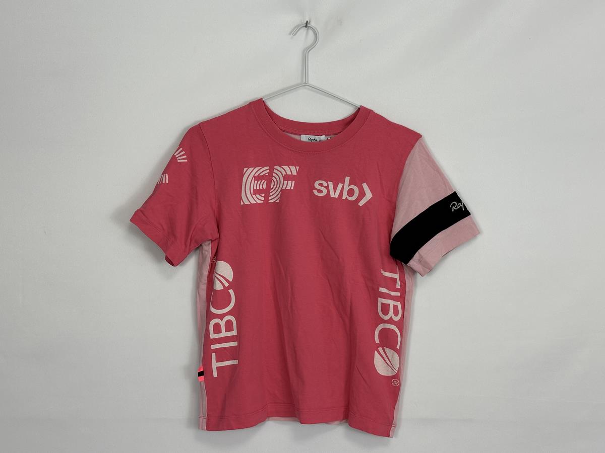 Rapha Education First Short Sleeve Pink/light pink unisex Team T-Shirt