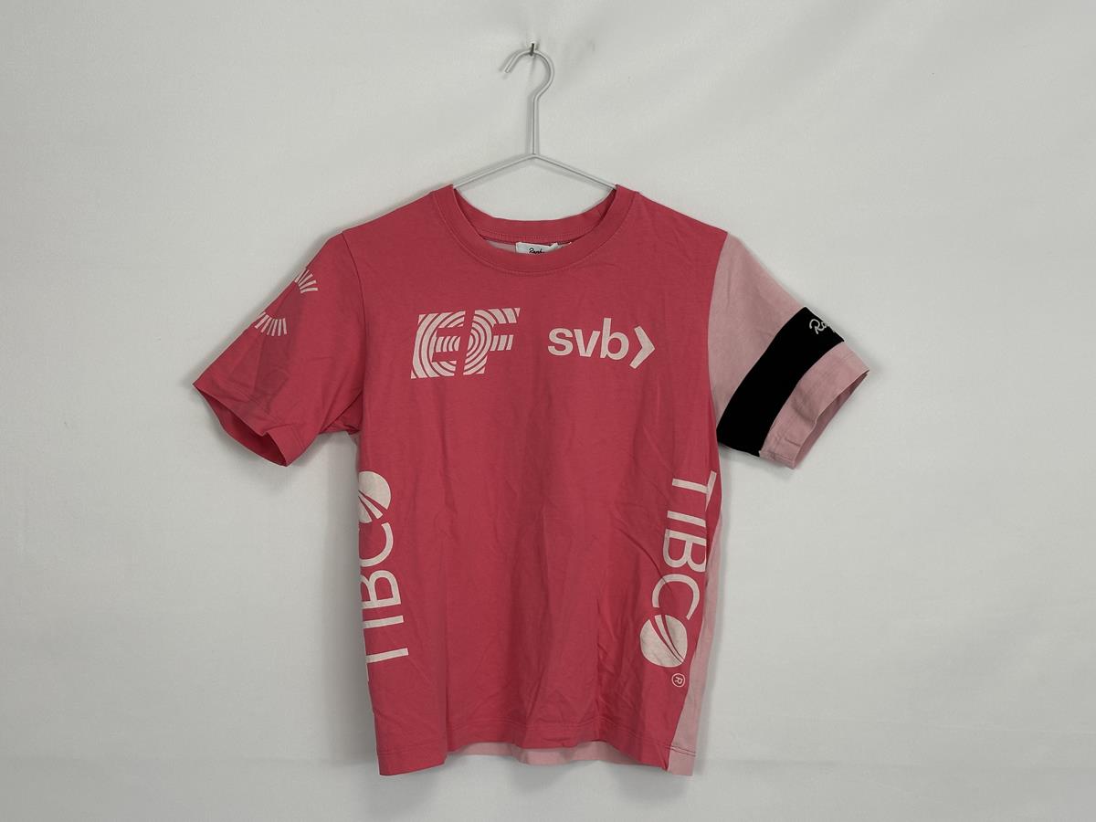 Rapha Education First Short Sleeve Pink/light pink unisex Team T-Shirt