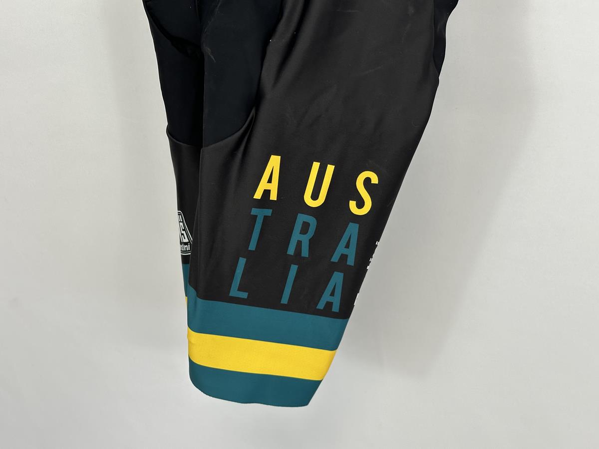 Santini Australia Black Male Bib Shorts