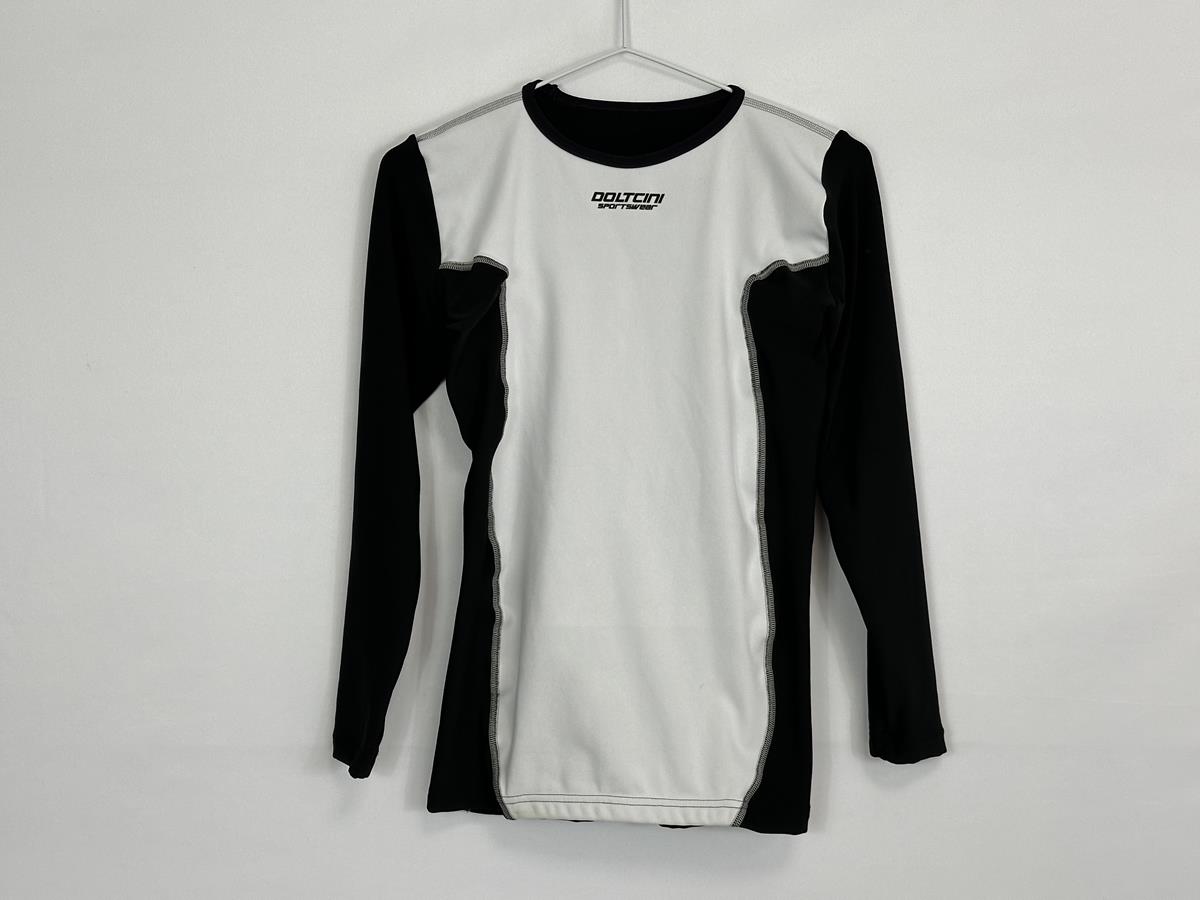 Team Black Spoke - Camiseta interior térmica L / S de Doltcini