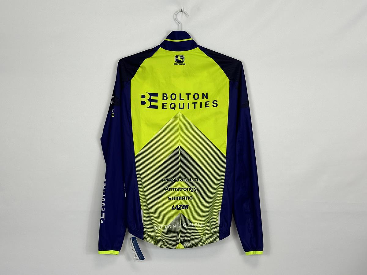 Team Black Spoke - L/S Ultralight Rain Jacket by Doltcini
